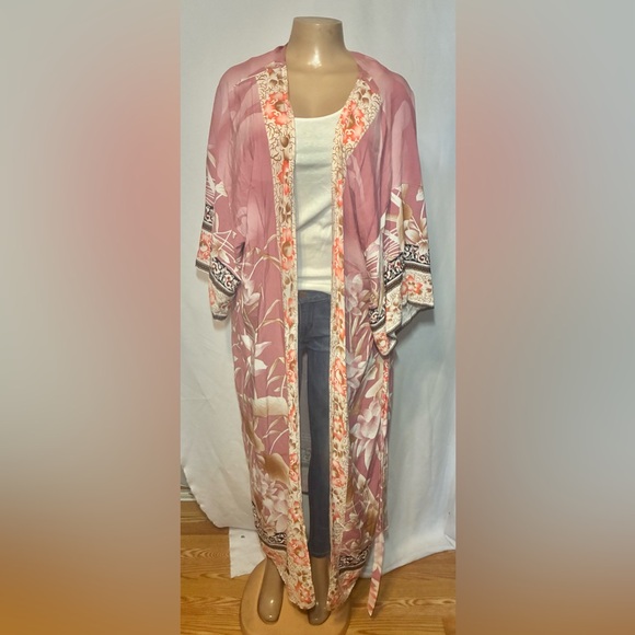 Jackets & Blazers - Floral Kimono Jacket